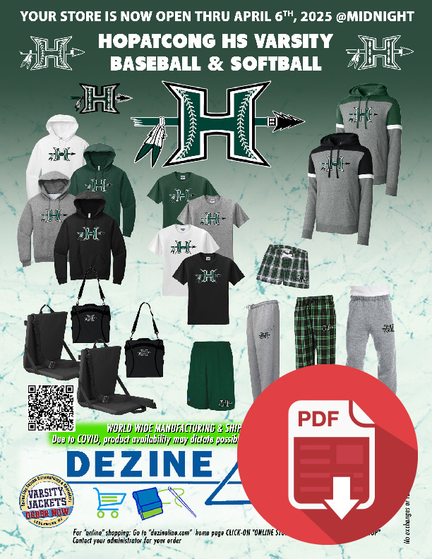 HOPATCONG BASEBALL FULL ZIP JACKET HOPATCONG BASEBALL FULL ZIP JACKET